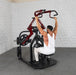 Pro Strength Rotary Lat Pull-Down - Muscle D Fitness - Premium - Adjustable - Plate Loaded - Lat Training - Sweatfully