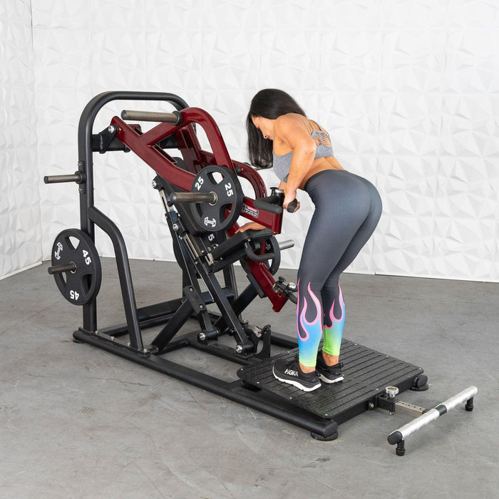 Pro Strength Dynamic Row - Chest Supported - Muscle D Fitness - Premium Adjustable Plate Loaded - Sweatfully