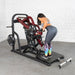 Pro Strength Dynamic Row - Chest Supported - Muscle D Fitness - Premium Adjustable Plate Loaded - Sweatfully