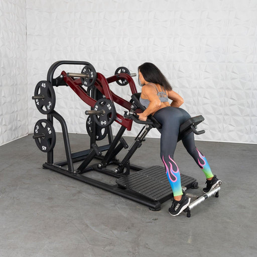 Pro Strength Dynamic Row - Chest Supported - Muscle D Fitness - Premium Adjustable Plate Loaded - Sweatfully