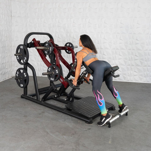 Pro Strength Dynamic Row - Chest Supported - Muscle D Fitness - Premium Adjustable Plate Loaded - Sweatfully