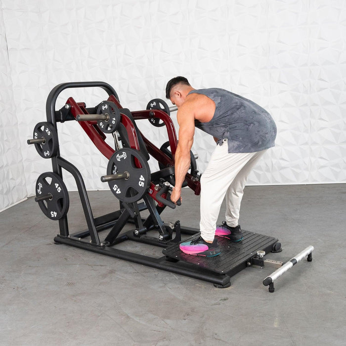 Pro Strength Dynamic Row - Chest Supported - Muscle D Fitness - Premium Adjustable Plate Loaded - Sweatfully