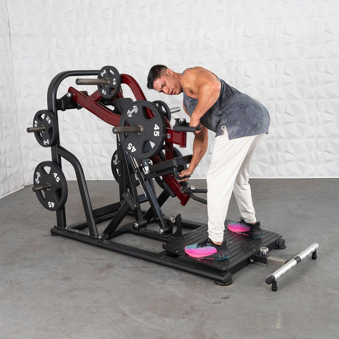Pro Strength Dynamic Row - Chest Supported - Muscle D Fitness - Premium Adjustable Plate Loaded - Sweatfully