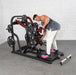 Pro Strength Dynamic Row - Chest Supported - Muscle D Fitness - Premium Adjustable Plate Loaded - Sweatfully