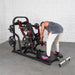 Pro Strength Dynamic Row - Chest Supported - Muscle D Fitness - Premium Adjustable Plate Loaded - Sweatfully