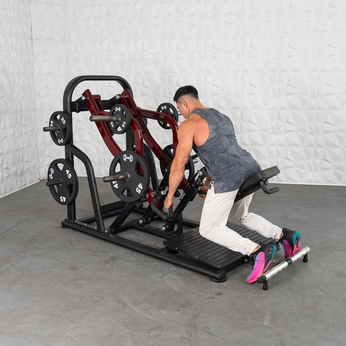 Pro Strength Dynamic Row - Chest Supported - Muscle D Fitness - Premium Adjustable Plate Loaded - Sweatfully