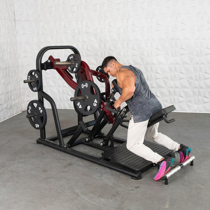 Pro Strength Dynamic Row - Chest Supported - Muscle D Fitness - Premium Adjustable Plate Loaded - Sweatfully
