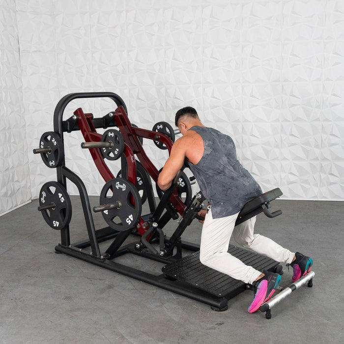 Pro Strength Dynamic Row - Chest Supported - Muscle D Fitness - Premium Adjustable Plate Loaded - Sweatfully