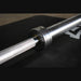 7' Hard Chrome Triple Bearing Olympic Bar - Muscle D Fitness - Precision Performance Grade Knurling - Sweatfully