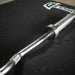 5' Hard Chrome Curl Bar - Muscle D Fitness - Ergonomic Angle for Arm Training - Sweatfully