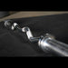 5' Hard Chrome Curl Bar - Muscle D Fitness - Ergonomic Angle for Arm Training - Sweatfully