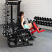Pro Strength Glute / Outer Thigh - Muscle D Fitness - Plate Loaded Abductor / Hip Extension - Sweatfully