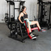 Pro Strength Glute / Outer Thigh - Muscle D Fitness - Plate Loaded Abductor / Hip Extension - Sweatfully