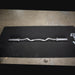 5' Hard Chrome Curl Bar - Muscle D Fitness - Ergonomic Angle for Arm Training - Sweatfully