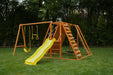Sycamore Backyard Climbing Set – 2 Swings, Trapeze Bar & Outdoor Fun - Sweatfully