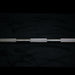 7' Stainless Steel Olympic Bar - Bushing - Muscle D Fitness - Quality Knurling - Sweatfully