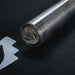 7' Stainless Steel Olympic Bar - Bushing - Muscle D Fitness - Quality Knurling - Sweatfully