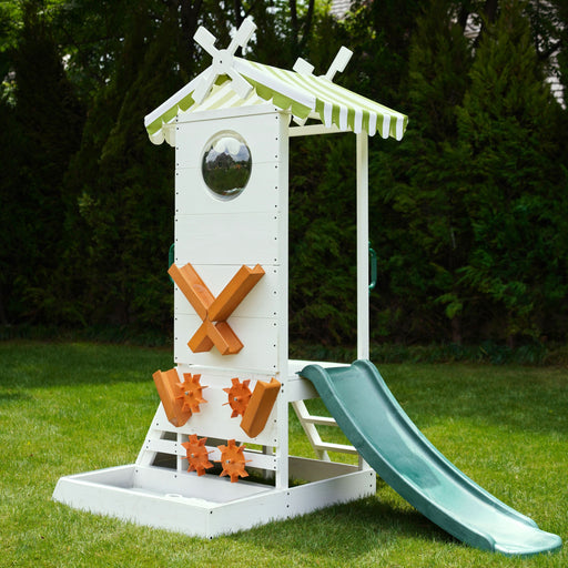 Aloe Outdoor Mini Playset for Toddlers – Water Slide & Backyard Fun - Sweatfully