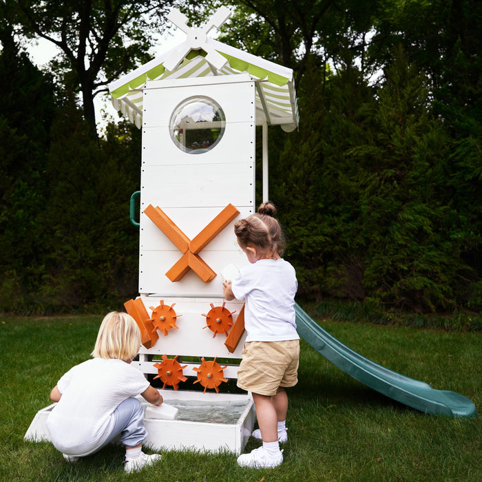 Aloe Outdoor Mini Playset for Toddlers – Water Slide & Backyard Fun - Sweatfully