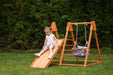 Juniper Folding Indoor & Outdoor Playset | Wooden Climber for Toddlers - Sweatfully
