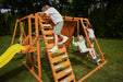 Sycamore Backyard Climbing Set – 2 Swings, Trapeze Bar & Outdoor Fun - Sweatfully