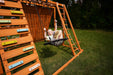 Sycamore Backyard Climbing Set – 2 Swings, Trapeze Bar & Outdoor Fun - Sweatfully