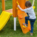 Forest Small Outdoor Toddler Swing Set | Compact Wooden Swing Frame for Babies & Kids - Sweatfully