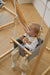 Spruce - Baby and Toddler Foldable Wooden Swing Set - Sweatfully