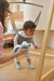 Tulip Foldable Baby Bouncer with Safety Harness | Lightweight & Portable Infant Seat - Sweatfully