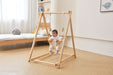 Spruce - Baby and Toddler Foldable Wooden Swing Set - Sweatfully