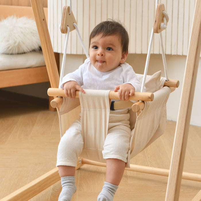 Cloth Baby Swing for all Swingsets - Frame Not Included - Sweatfully