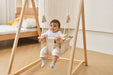 Spruce - Baby and Toddler Foldable Wooden Swing Set - Sweatfully