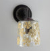 WHIMSICAL Pressed Floral Glass Wall Sconce Light - Sweatfully