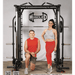 Megatron Dual Adjustable Pulley / Smith Combo - Muscle D Fitness - Selectorized Weight Adjustment - Functional Pull-Up Bar - Dual Station - Sweatfully