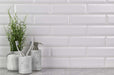 Boutique Sleek Salt Matte Ceramic Tile 3"X9" - Sweatfully