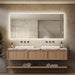 Deluxe Sleek Backlit LED Bathroom Mirror - Sweatfully