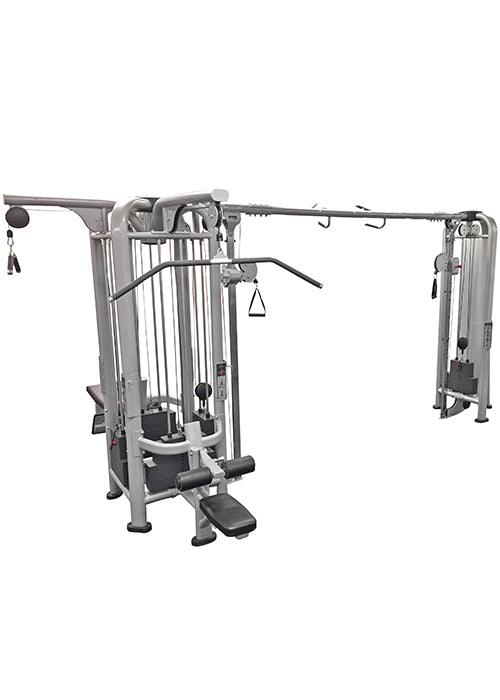 5 Stack Megatron Deluxe Jungle Gym 3 Colors - Muscle D Fitness - Commercial-Grade , Lat Pull, Low Row, Functional Column - Sweatfully