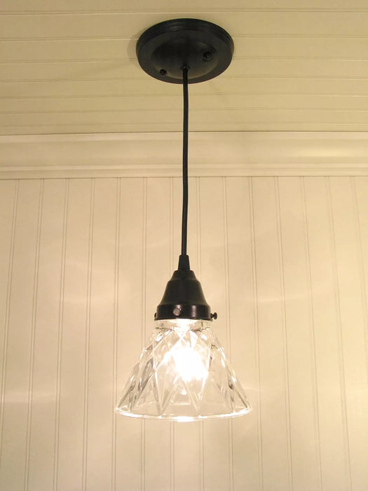 Antique Diamond Pendant Light - Sweatfully