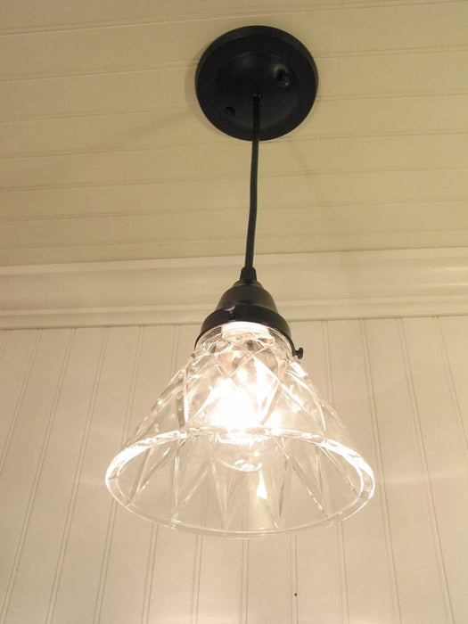 Antique Diamond Pendant Light - Sweatfully