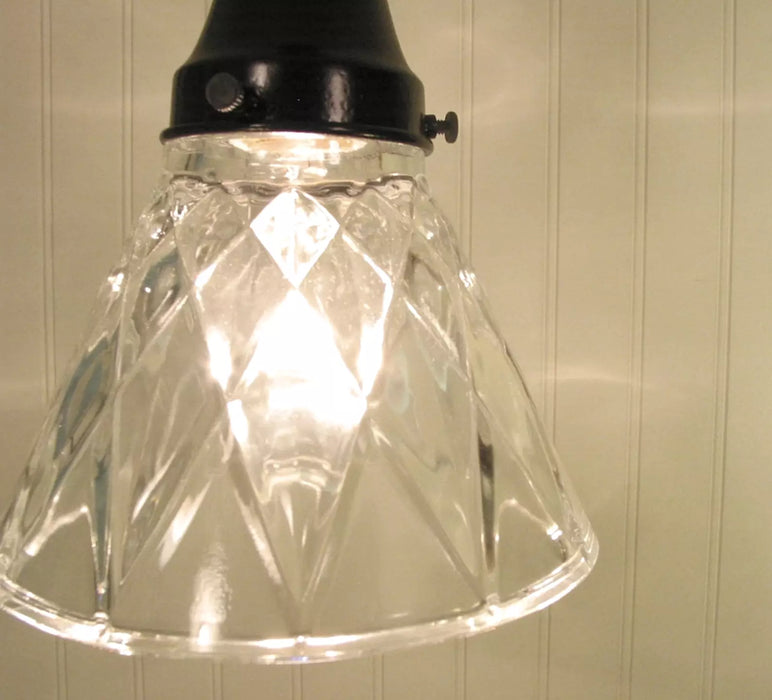 Antique Diamond Pendant Light - Sweatfully