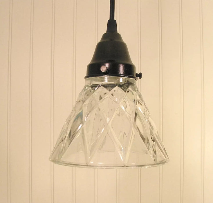 Antique Diamond Pendant Light - Sweatfully
