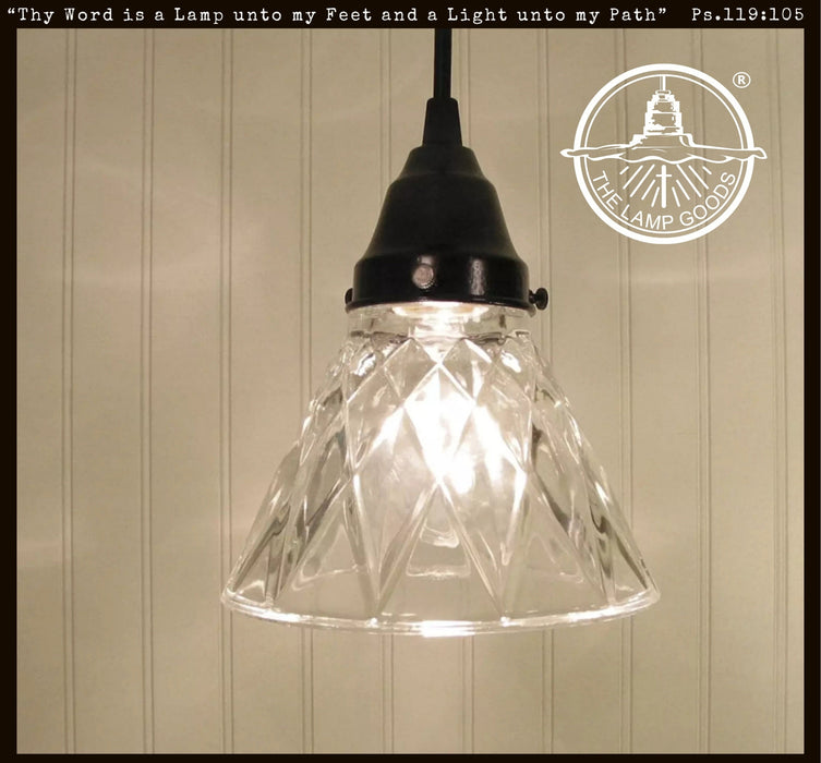 Antique Diamond Pendant Light - Sweatfully
