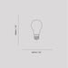 Globe E26 Matte White LED Bulb - Sweatfully