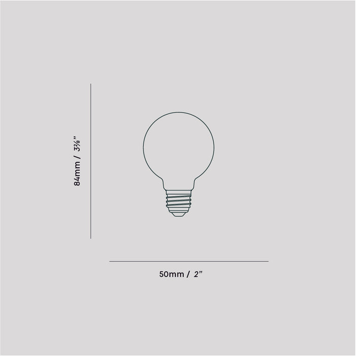 Sphere I E26 Dim-to-Warm LED Bulb - Sweatfully