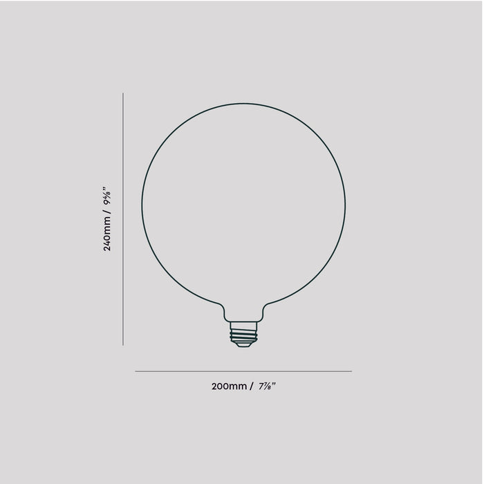 Sphere V E26 Dim-to-Warm LED Bulb - Sweatfully