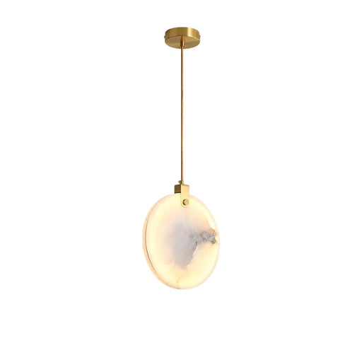 Disc Harvest Alabaster Chandelier - Sweatfully