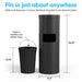 Wipex Premium Matte Floor Dispenser for Bulk Gym Wipes | Stainless Steel | Free Standing Model - Sweatfully