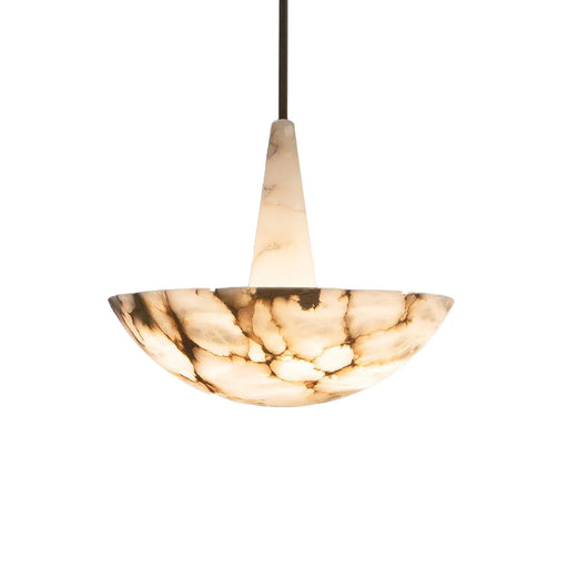 Dome Alabaster Domus Pendant Light - Sweatfully