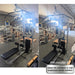 Dual Function Lat-Low Row Combo - Muscle D Fitness -  Seated - Pin Selectorized - Commercial Grade - Sweatfully