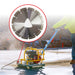 6" Early Entry Green Concrete Saw with 3.5 HP Honda GX120 Engine - Sweatfully